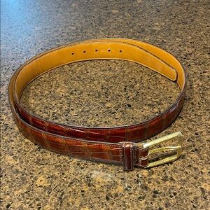 Trafalgar Alligator Belt